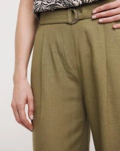 Julipa Linen Trouser| Khaki -Trendy Rae Sales y07eg548732w