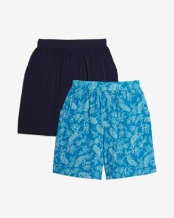 Julipa 2 Pack Shorts| Navy/Print -Trendy Rae Sales y07eg750951s