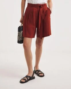 Julipa Cotton Short| Tan -Trendy Rae Sales y07eg803726w