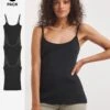 Black/black/black 3 Pack Camis| Black/Black/Black -Trendy Rae Sales z01aa039952w