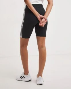 Adidas Es 3-Stripes Bike Shorts| Black/White -Trendy Rae Sales z01ae094707w