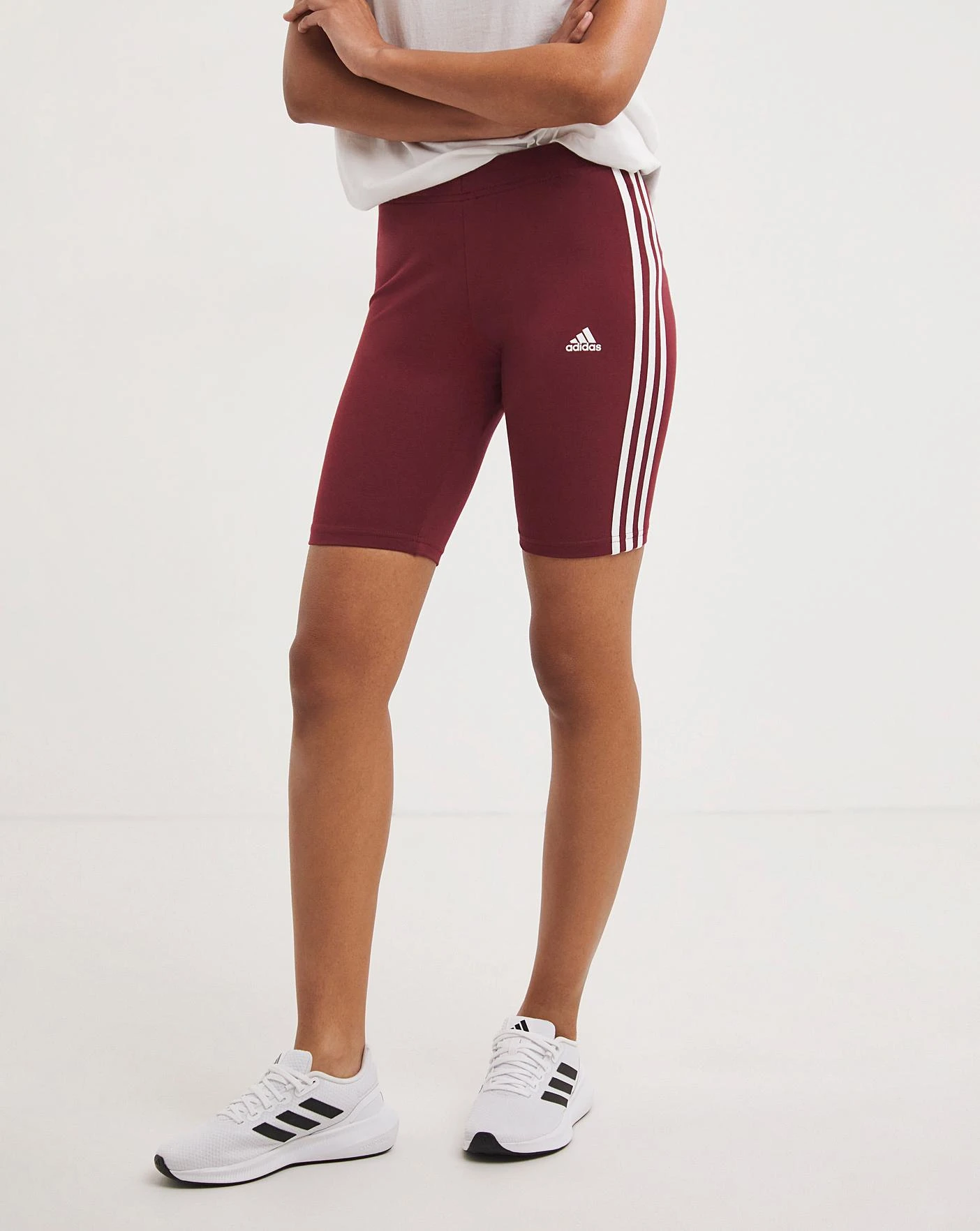 Adidas 3S Bike Shorts| Red 7 Adidas 3S Bike Shorts| Red - Image 5