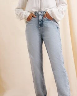 Anise Heather Bleach Wash Girlfriend Jean| Bleach Wash -Trendy Rae Sales z01vk044501w