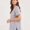 Julipa Button Shoulder T-Shirt| Floral -Trendy Rae Sales z07fl051745w